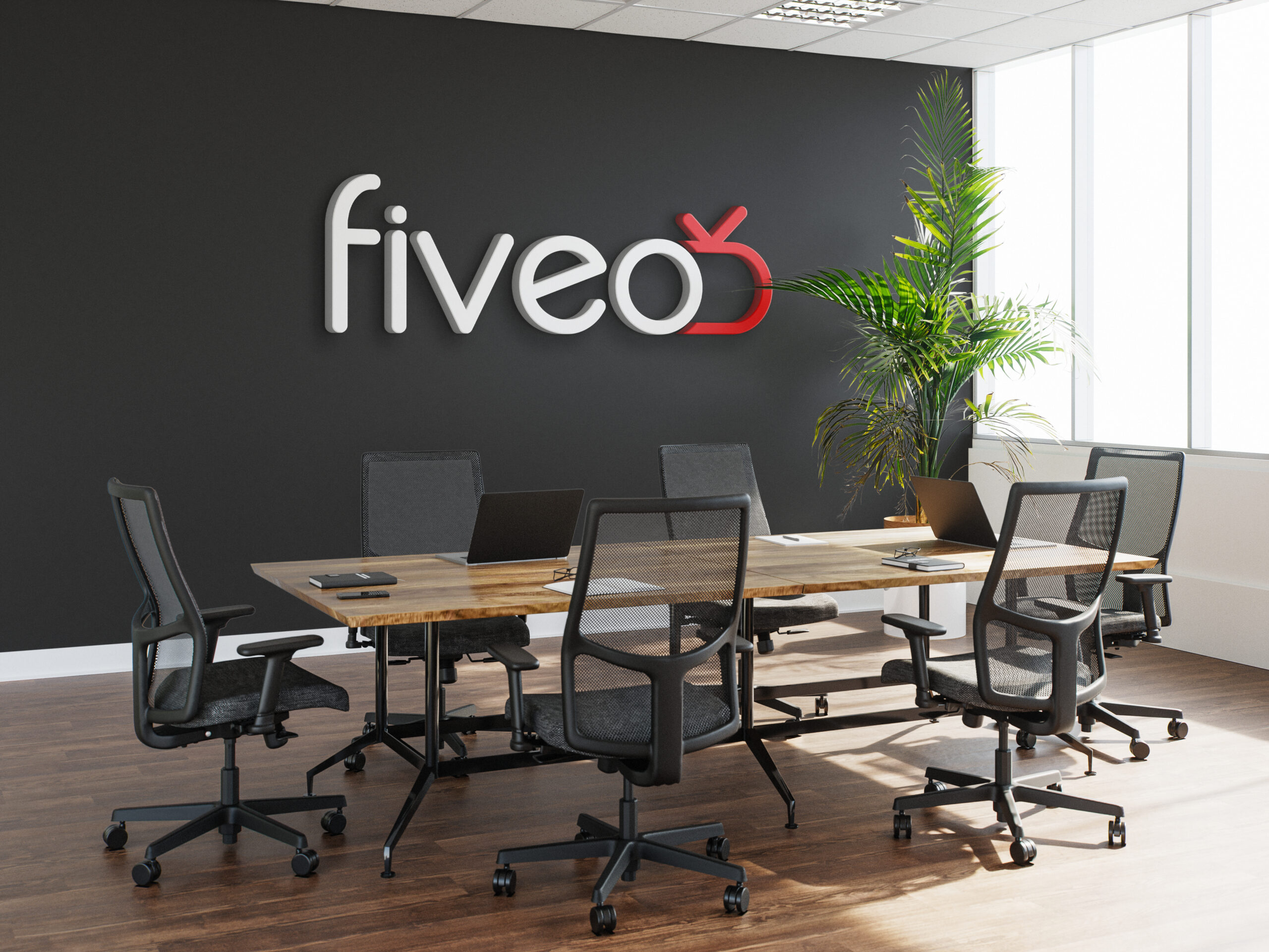 Fiveo Office Interior Mockup